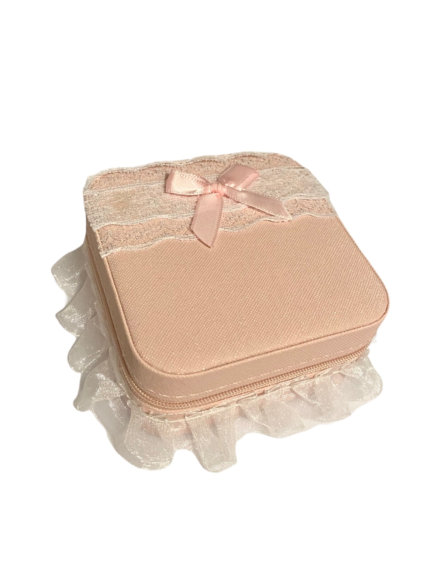 Lace Mini Square Jewelry Box