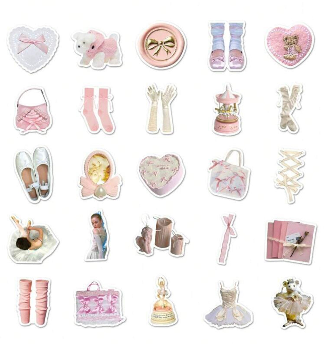 “Pack of 10” Random Coquette Stickers