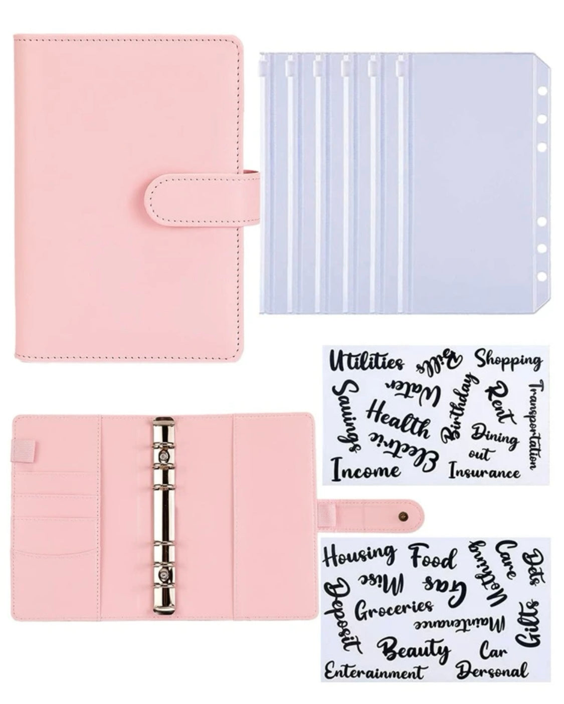 “Pink Coquette” Budget Binder