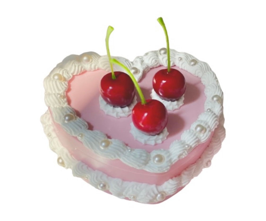 PRE ORDER “Vintage Heart Cake”Jewelry Box