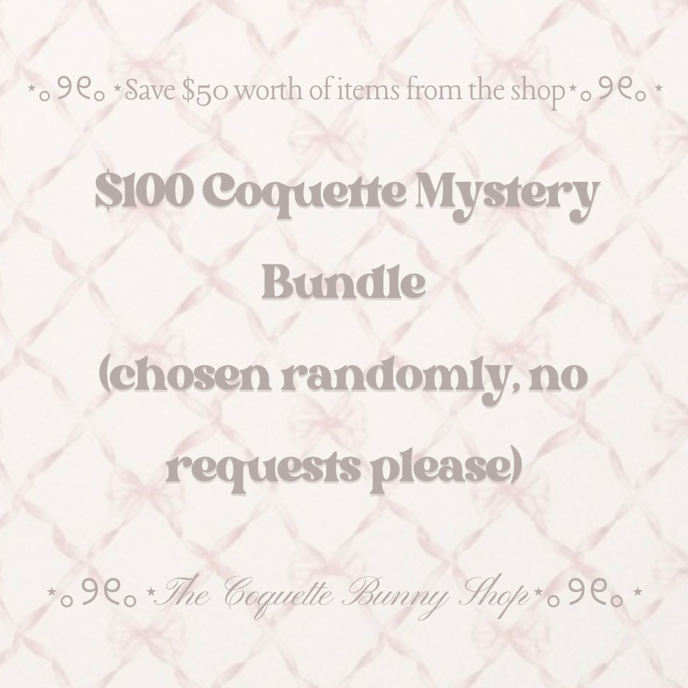 $100 Coquette Mystery Bundle (Can’t be Customized)