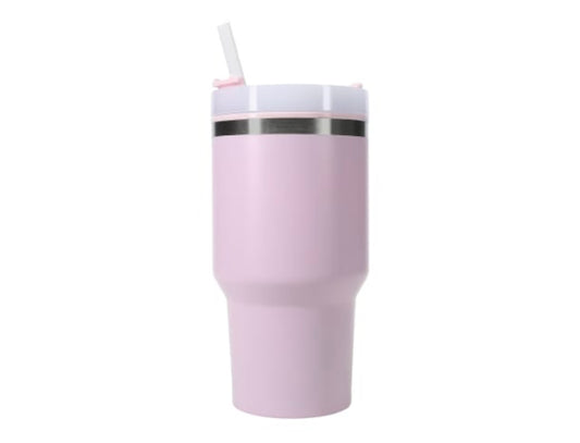 20oz pink stainless steel tumbler